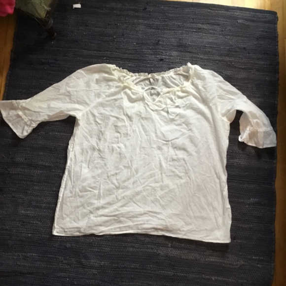 Gauzy peasant/poet’s shirt - Picture 3 of 7